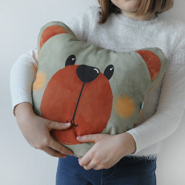 Cuscino Tondo Orso - immagine 3
