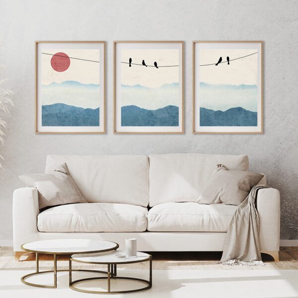 Trittico Tramonto