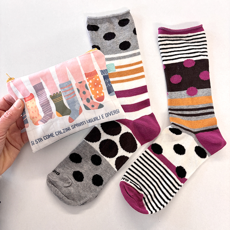 kit calzini spaiati calza corta